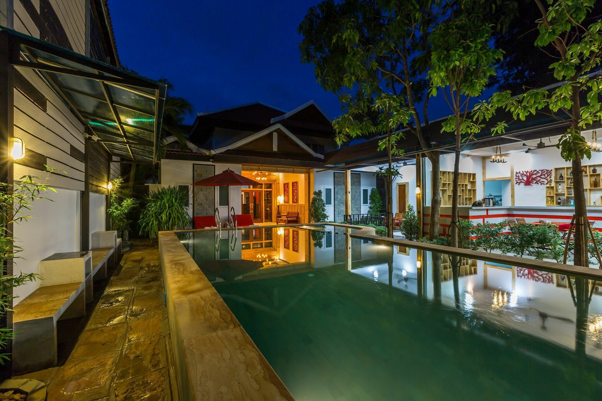 Damnak Villa Retreat เสียมราฐ ภายนอก รูปภาพ